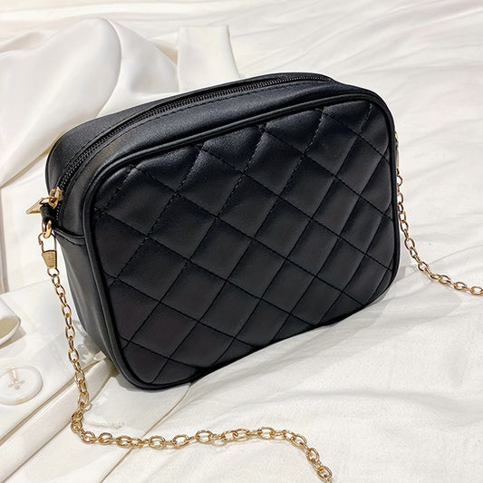 Chic Quilted Mini Crossbody Bag
