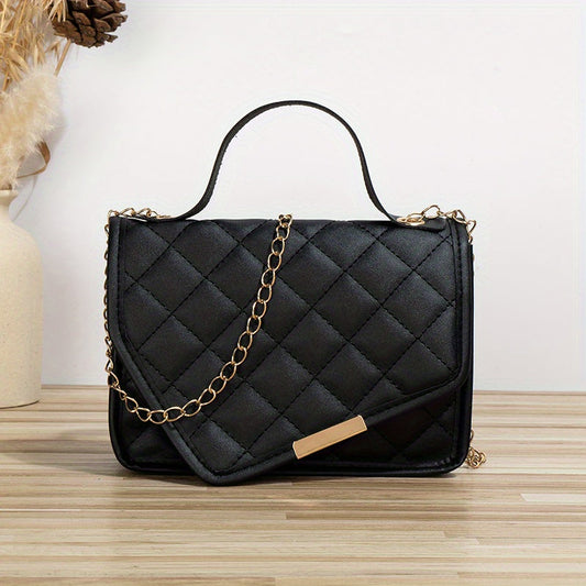 Chic Mini Quilted Crossbody Purse